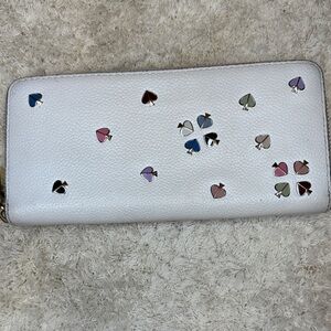 Kate Spade Margaux Enamel Space Slim Continental Wallet